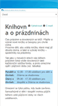 Mobile Screenshot of knihovna-police.cz